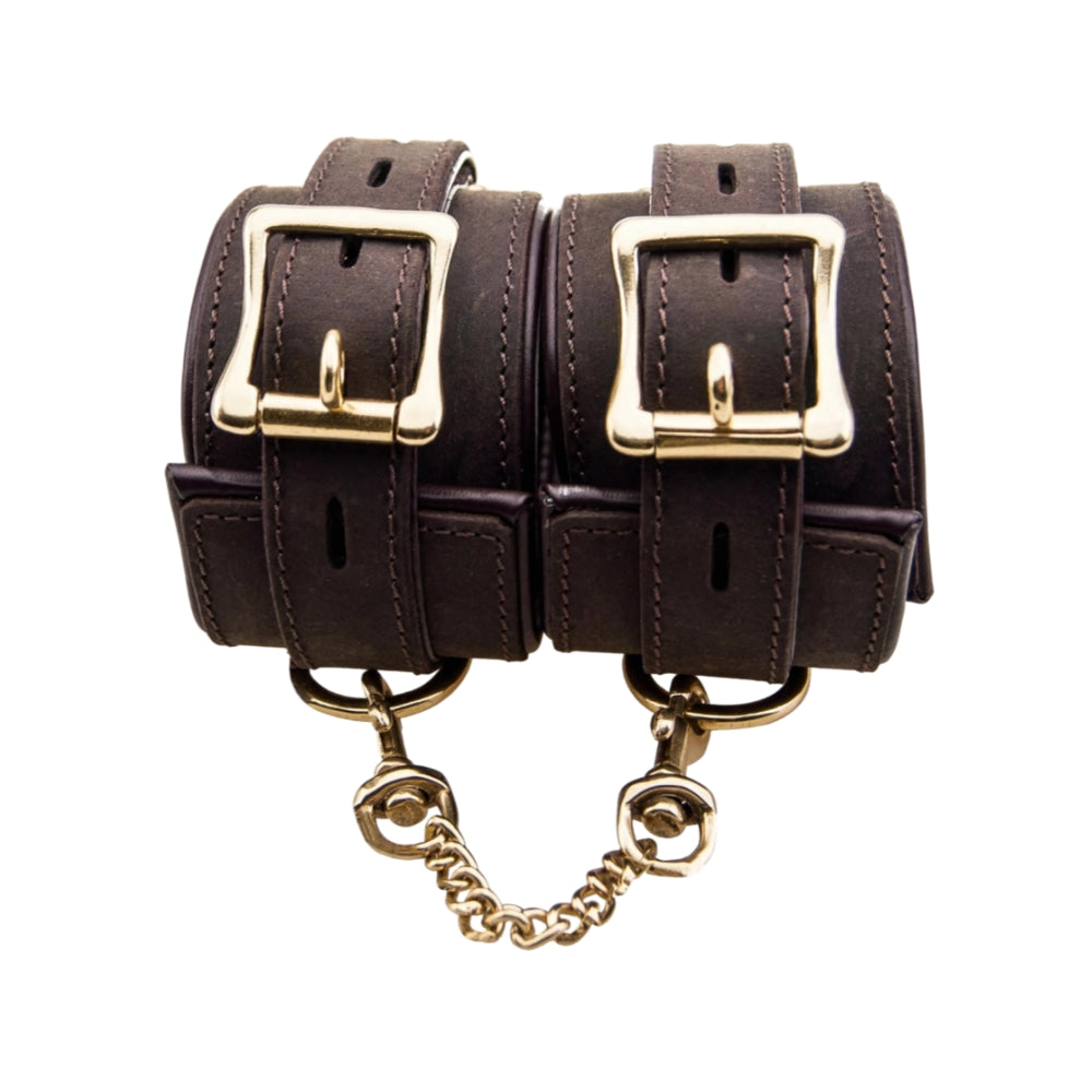 BOUND Nubuck Leather Wrist Restraints Secondary image