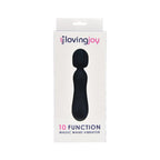 Loving Joy 10 Function Magic Wand Vibrator Black
