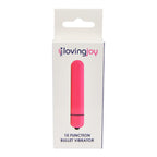 Loving Joy 10 Function Pink Bullet Vibrator