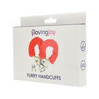 Loving Joy Furry Handcuffs Red