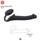 strap-on-me-semi-realistic-bendable-strap-on-black-medium