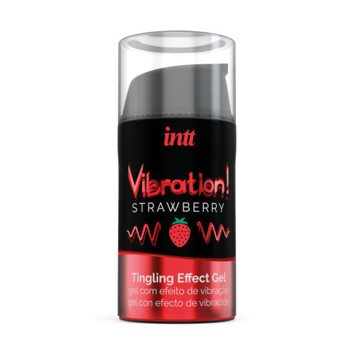 Intt Vibration Strawberry Flavour Liquid Vibrator Secondary image