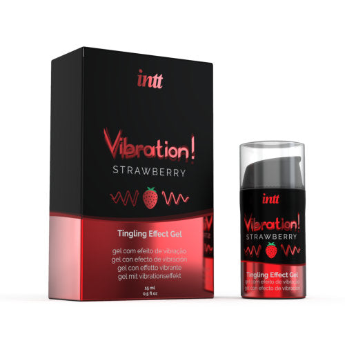 Intt Vibration Strawberry Flavour Liquid Vibrator Main image