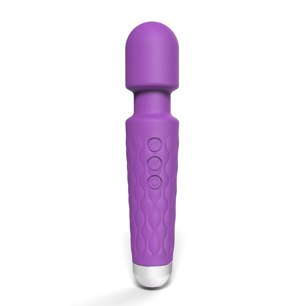 Loving Joy 20 Function Wand Vibrator Purple Main image