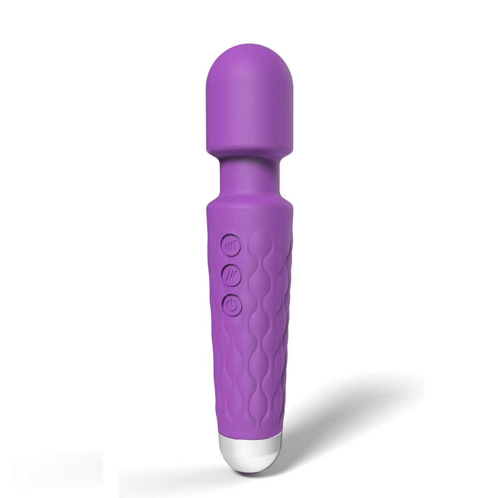 Loving Joy 20 Function Wand Vibrator Purple Secondary image