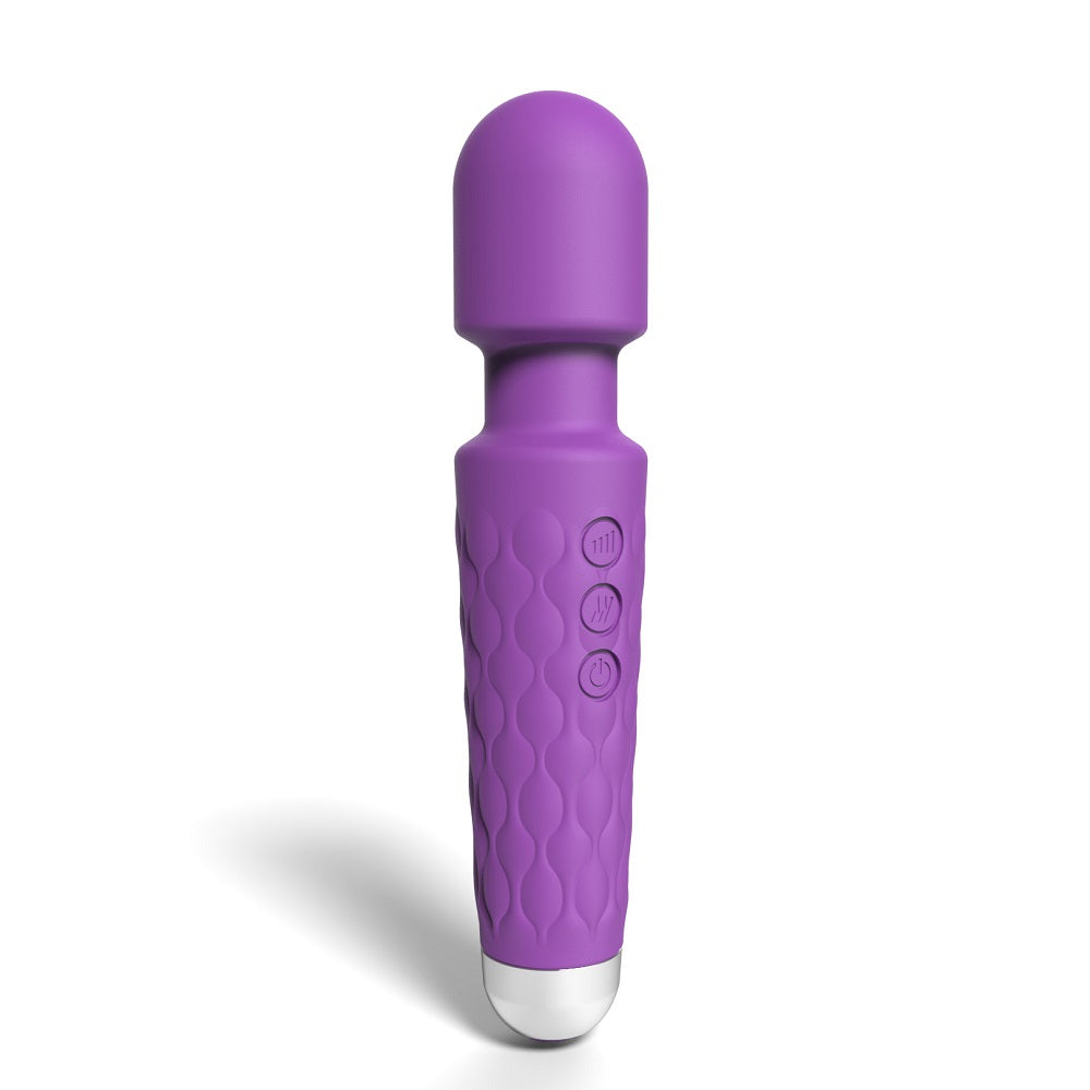 Loving Joy 20 Function Wand Vibrator Purple Main image