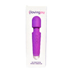 Loving Joy 20 Function Wand Vibrator Purple