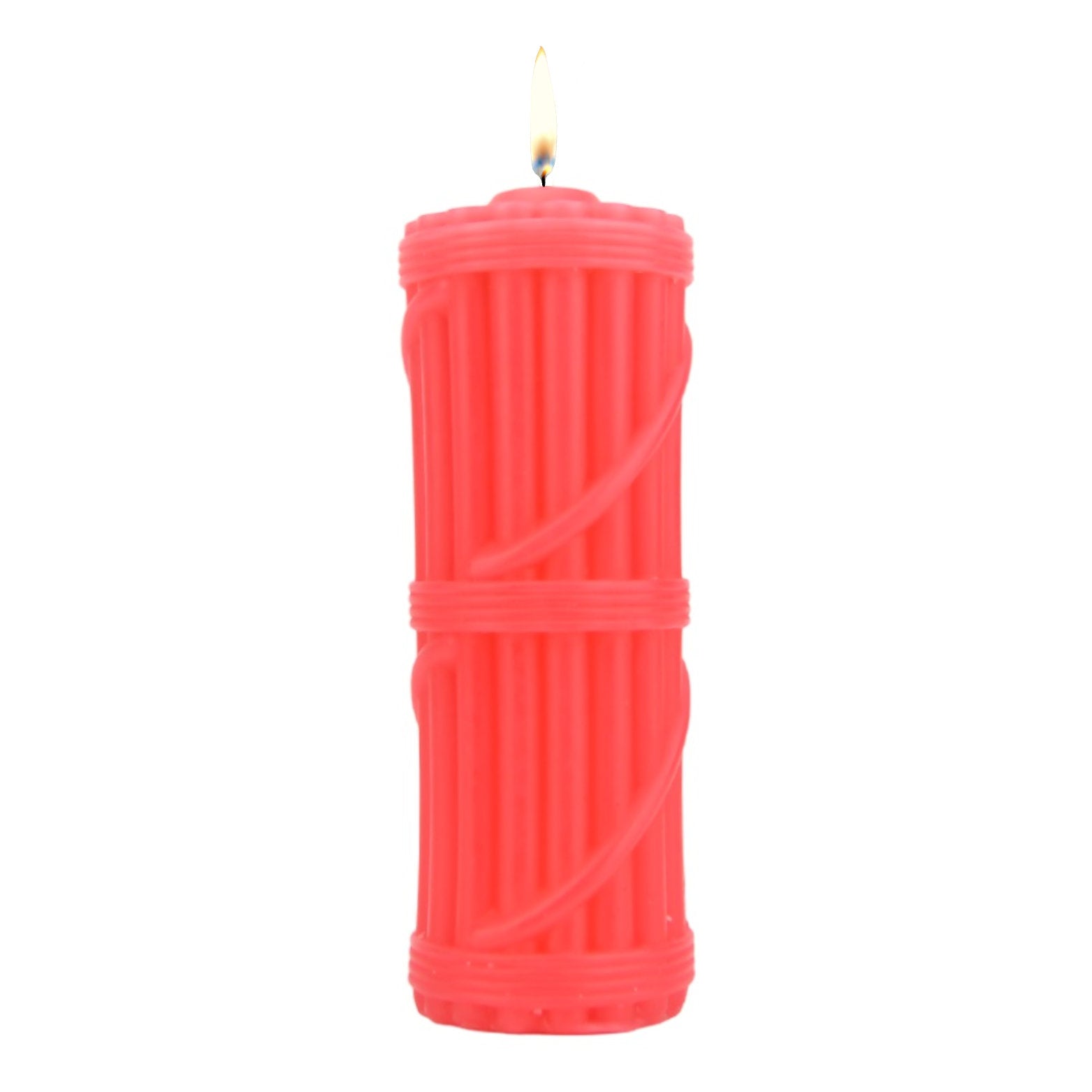 Bound to Play. Hot Wax Candle Red Main image