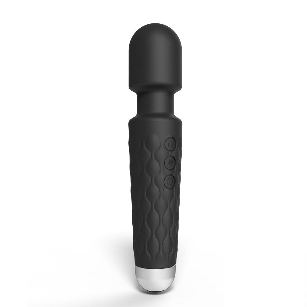 Loving Joy 20 Function Wand Vibrator Black Main image