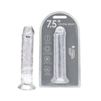 Loving Joy 7.5 Inch Suction Cup Dildo Clear