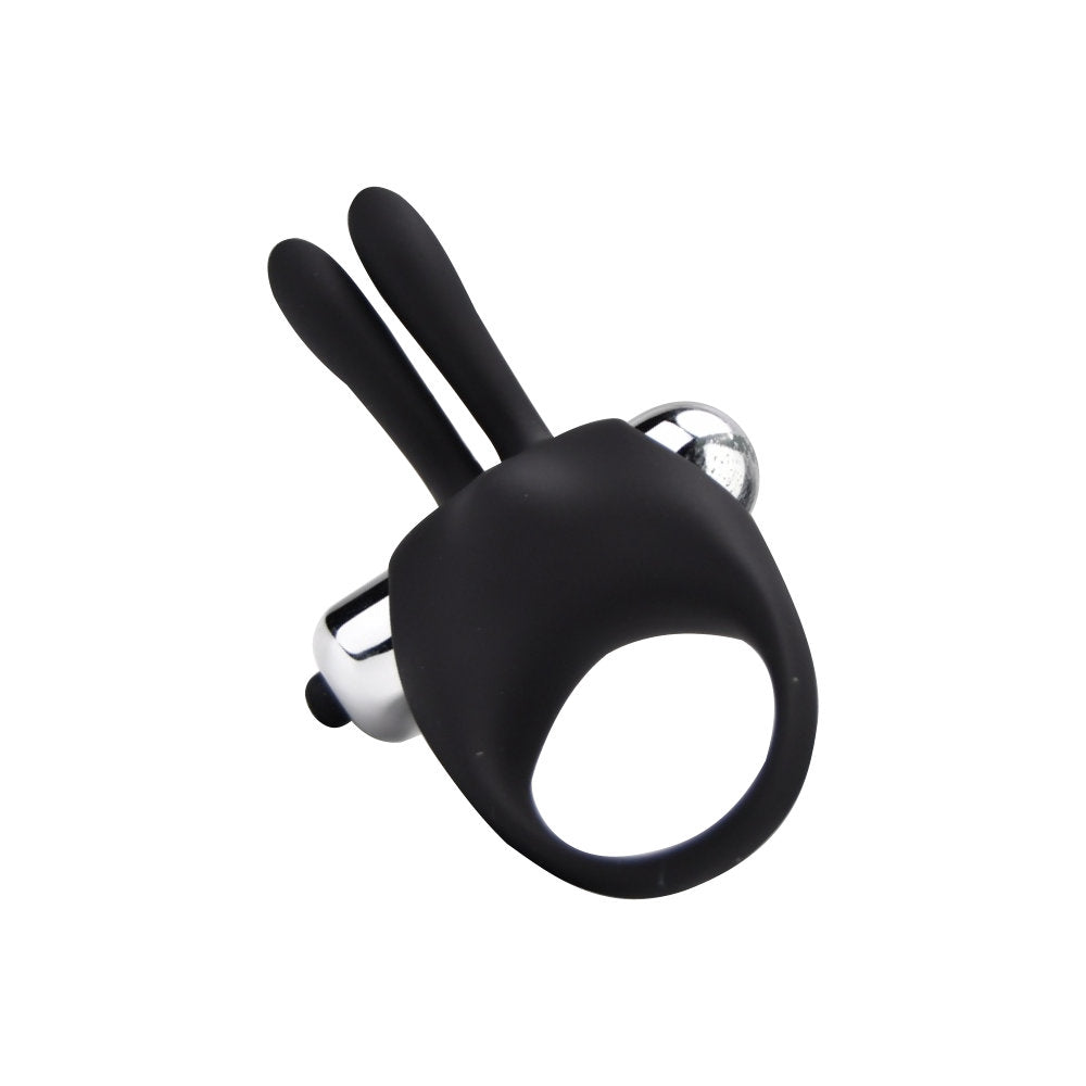 Loving Joy Silicone Vibrating Rabbit Cock Ring – product image 2