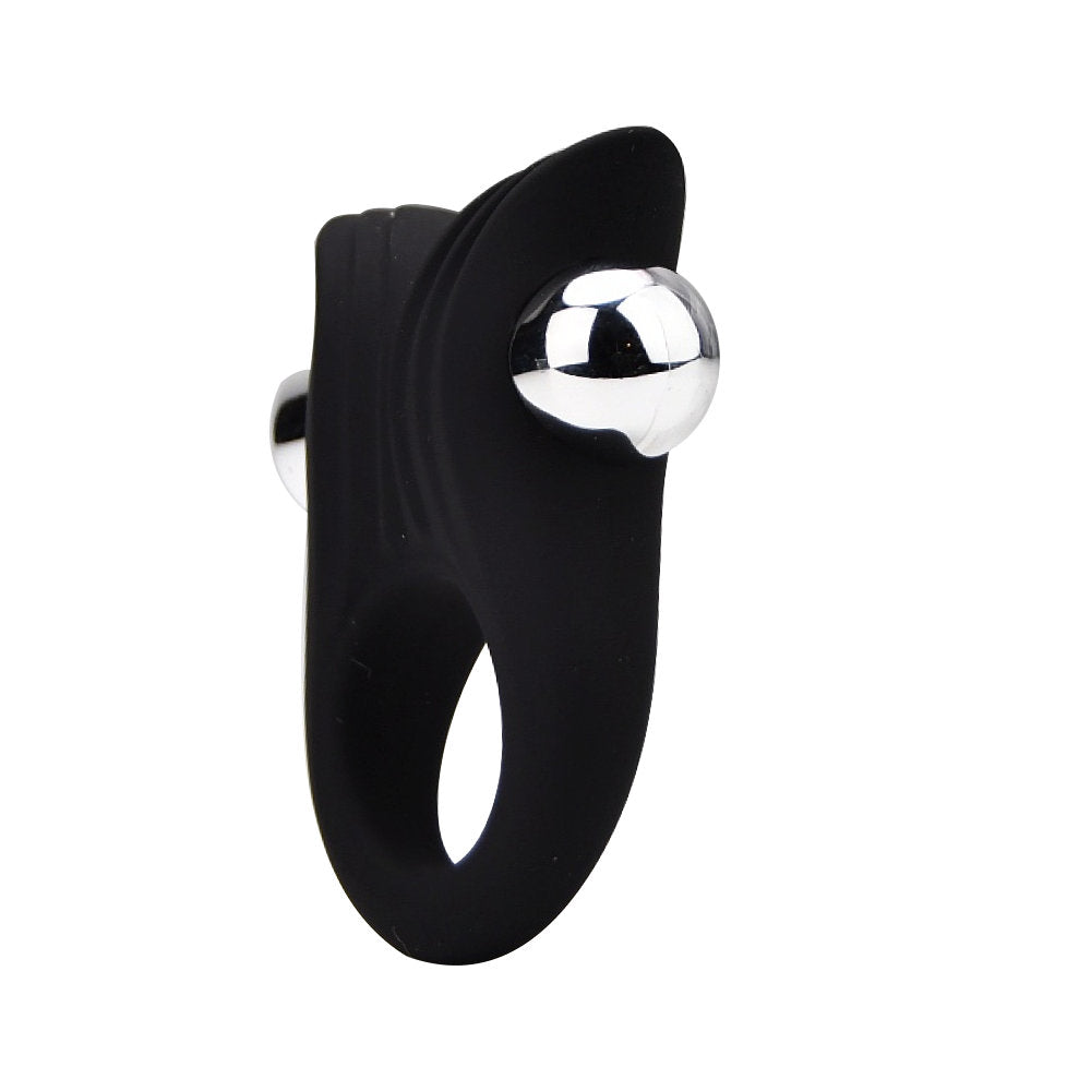 Loving Joy Silicone Vibrating Textured Cock Ring Secondary image