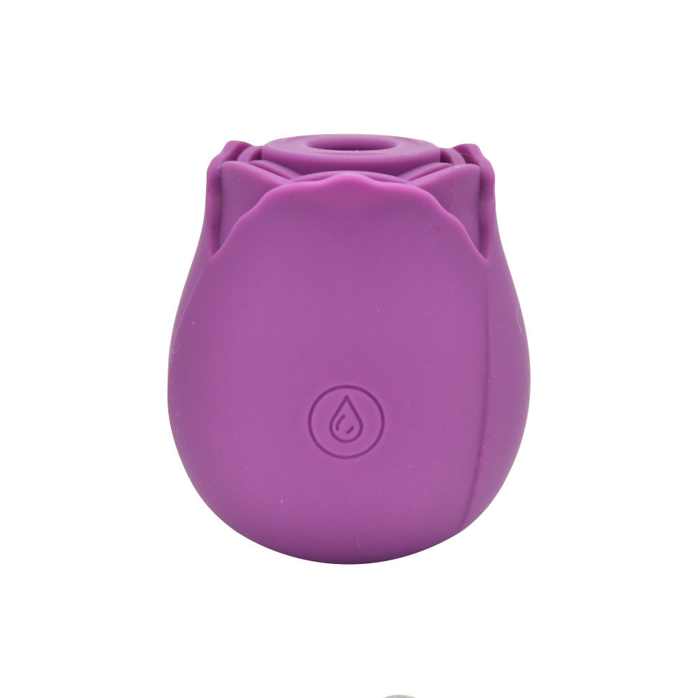 Loving Joy Rose Toy Clitoral Suction Vibrator Purple Main image