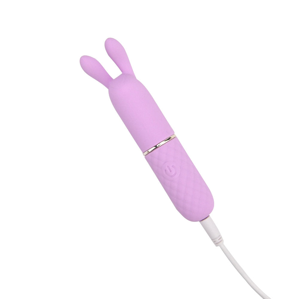 Nauti Petites 10 Speed Rabbit Ears Bullet Vibrator Secondary image