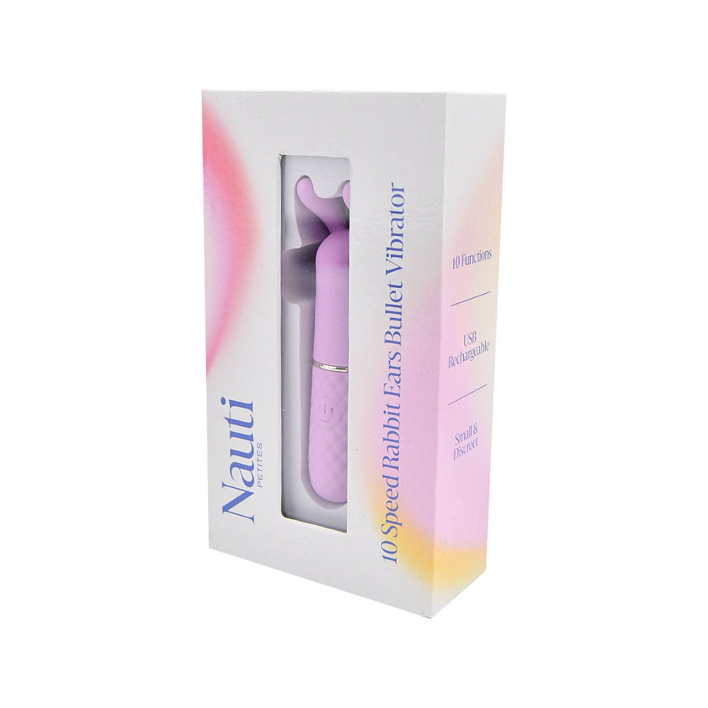 Nauti Petites 10 Speed Rabbit Ears Bullet Vibrator – product image 8