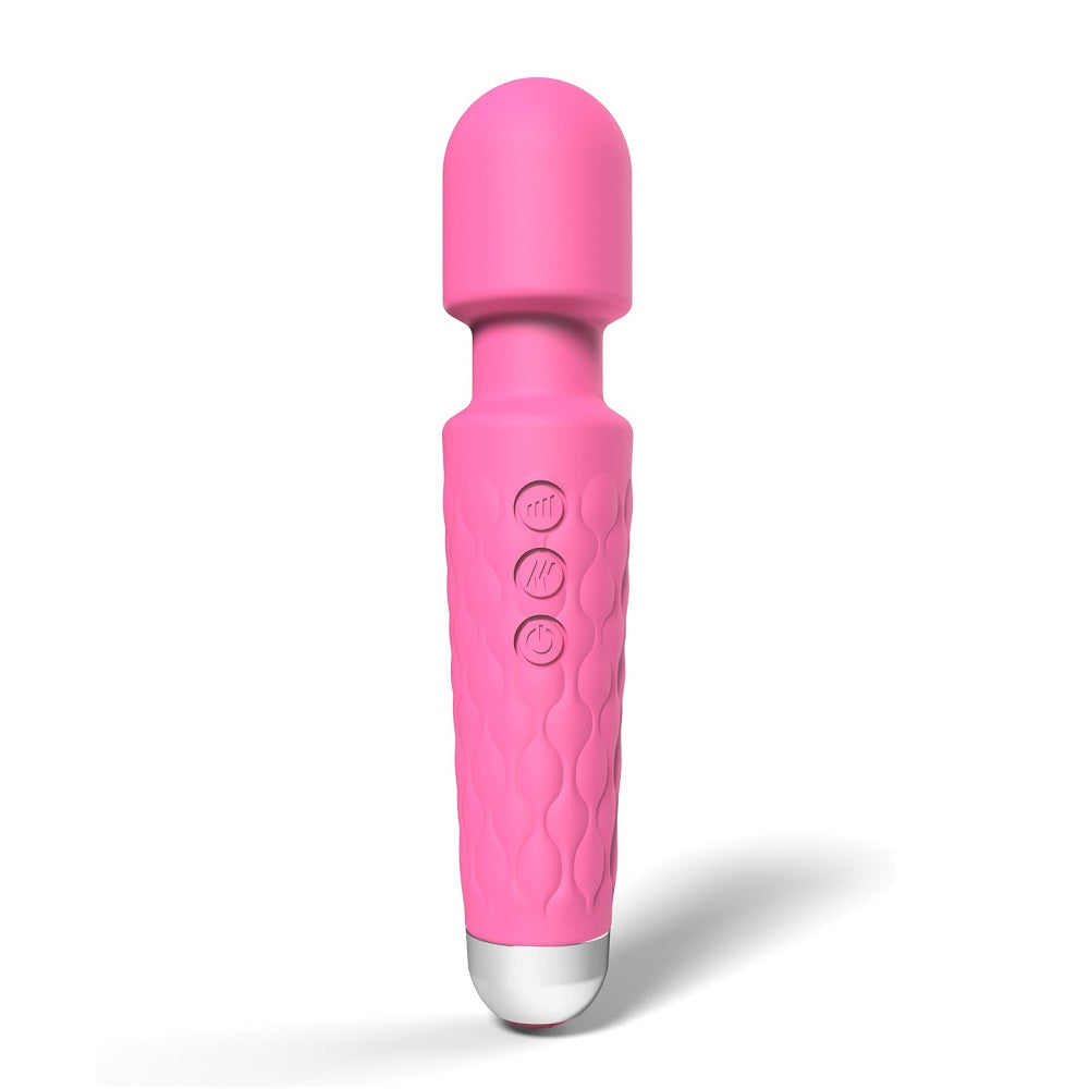 Loving Joy 20 Function Wand Vibrator Pink Secondary image