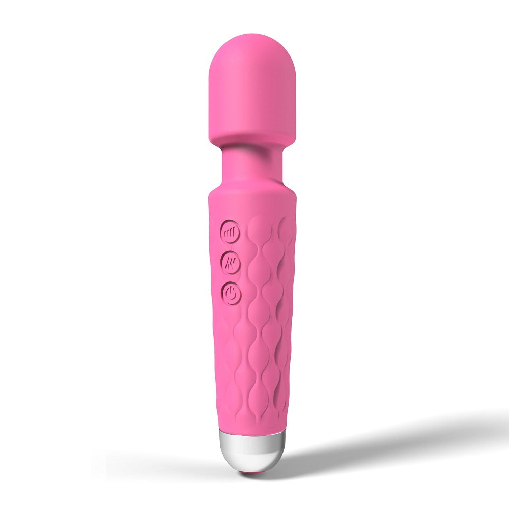 Loving Joy 20 Function Wand Vibrator Pink Main image
