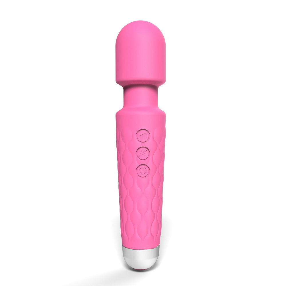 Loving Joy 20 Function Wand Vibrator Pink Main image