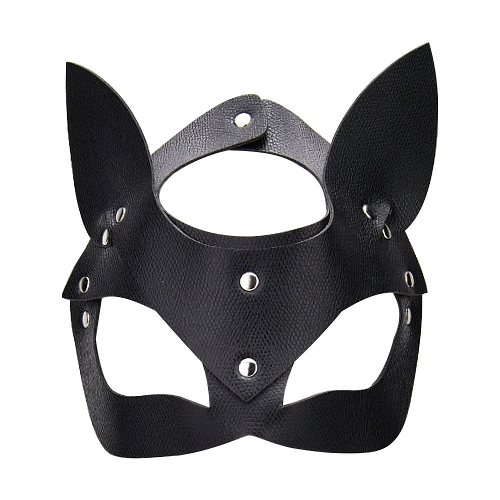 Bound to Play Kitty Cat Face Mask Black Secondary image