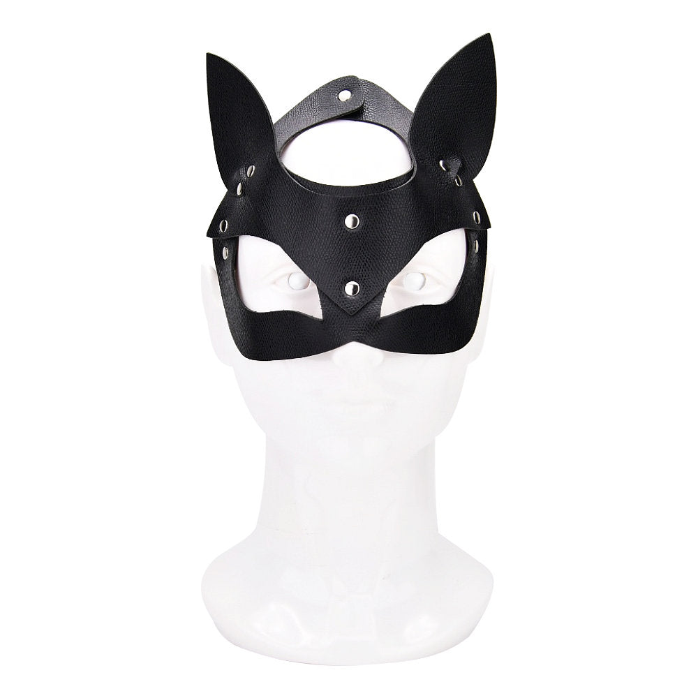 Bound to Play Kitty Cat Face Mask Black Main image