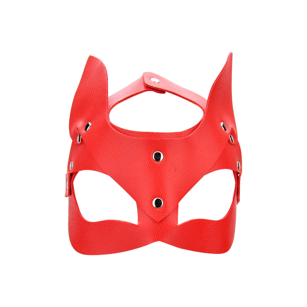 Bound to Play Kitty Cat Face Mask Red Secondary image