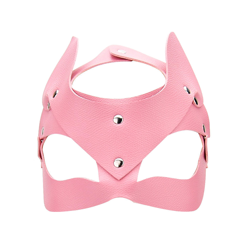 Bound to Play Kitty Cat Face Mask Pink Secondary image