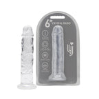 Loving Joy 6 Inch Suction Cup Dildo Clear