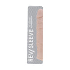 Rev-Sleeves 8.5 Inch Realistic Silicone Penis Extension Sleeve