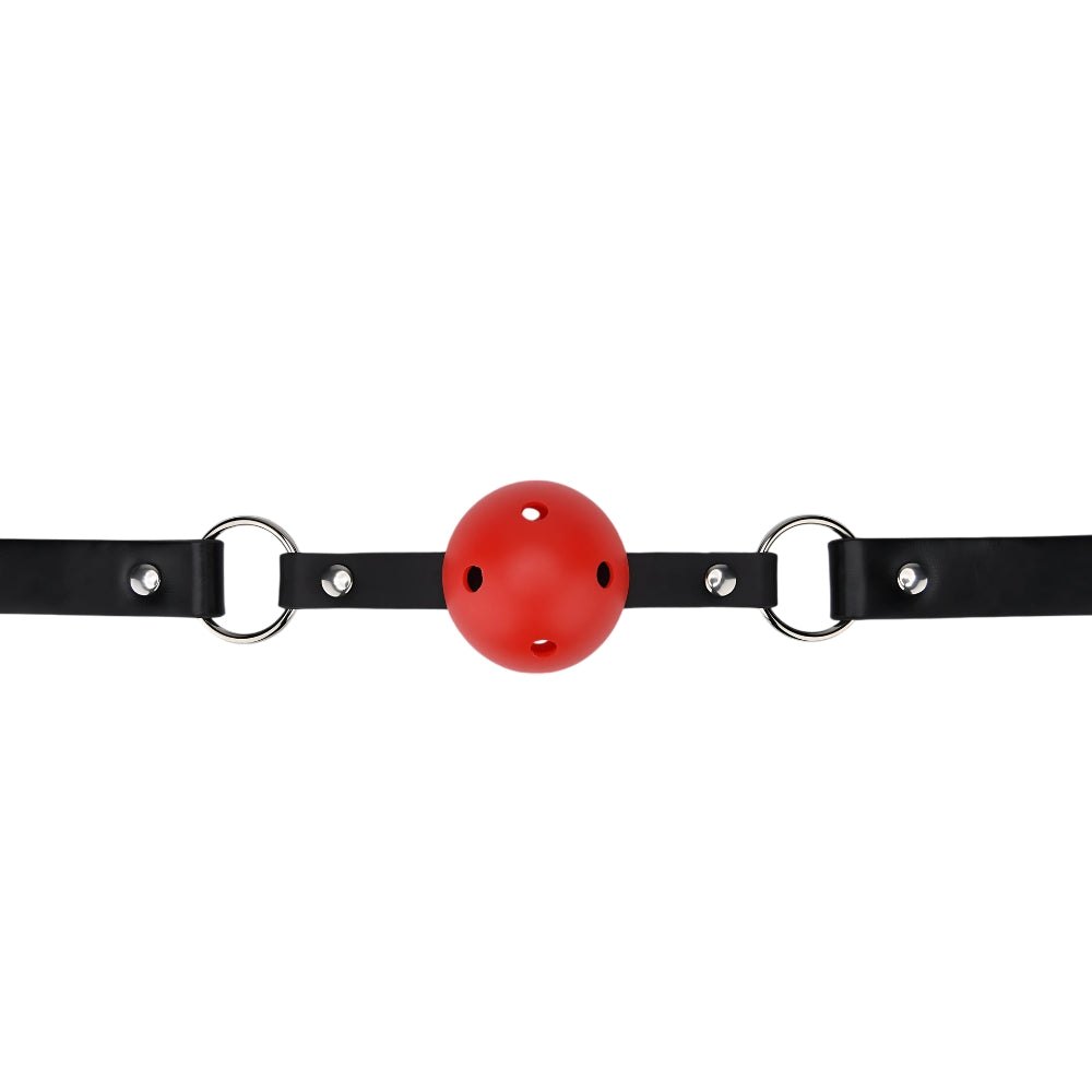 Bound to Play Breathable Ball Gag Red Main image