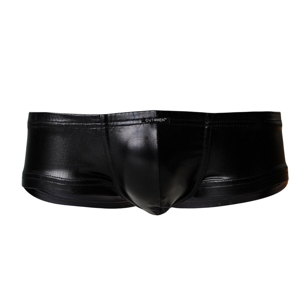 C4M Booty Shorts Black Leatherette Main image