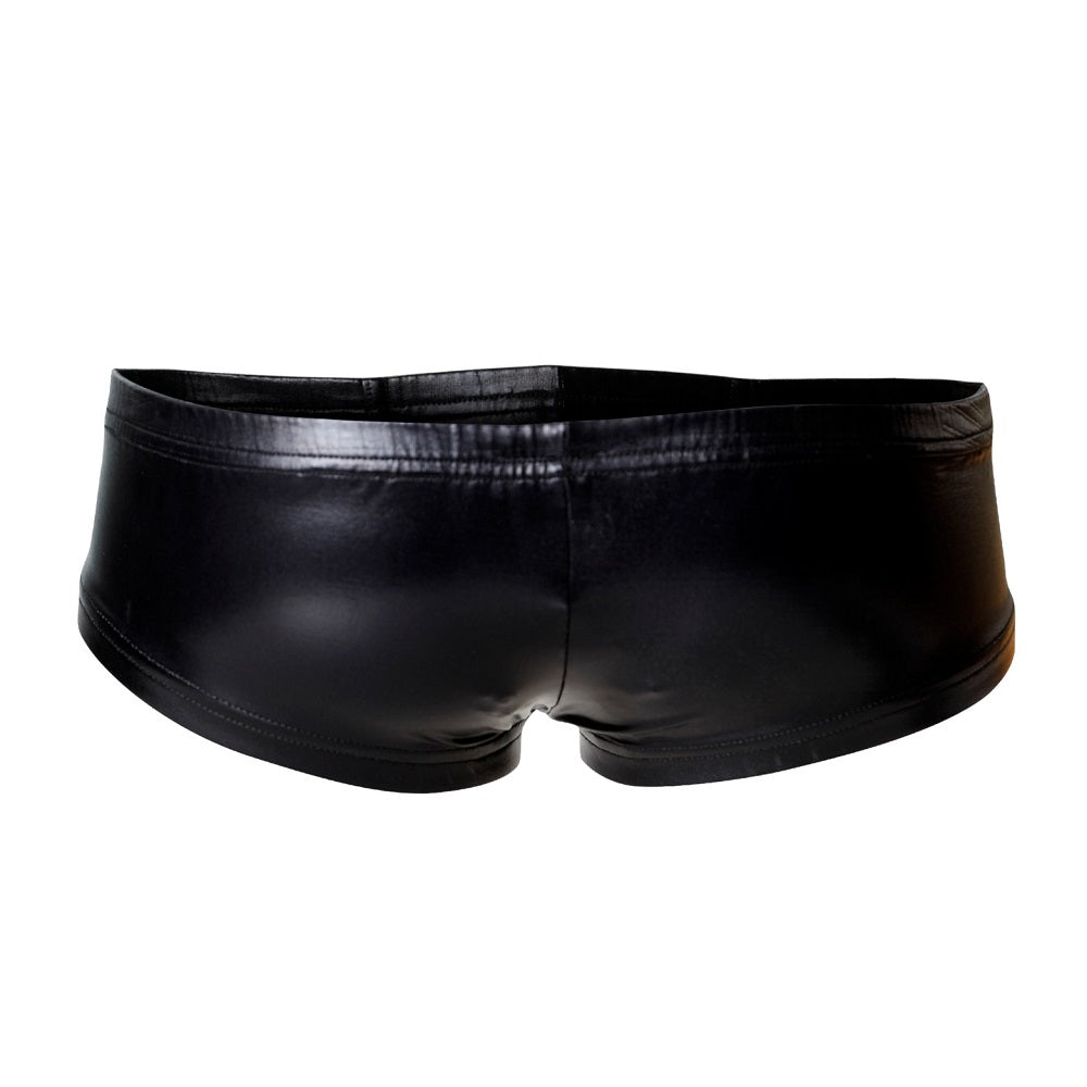 C4M Booty Shorts Black Leatherette Secondary image