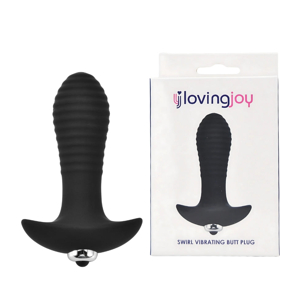 Loving Joy Swirl 7 Function Vibrating Butt Plug Main image