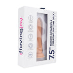 Loving Joy 7.5" Remote Thrusting & Vibrating Silicone Dildo
