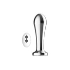 Toosh Remote Controlled Metal Vibrating Anal Plug