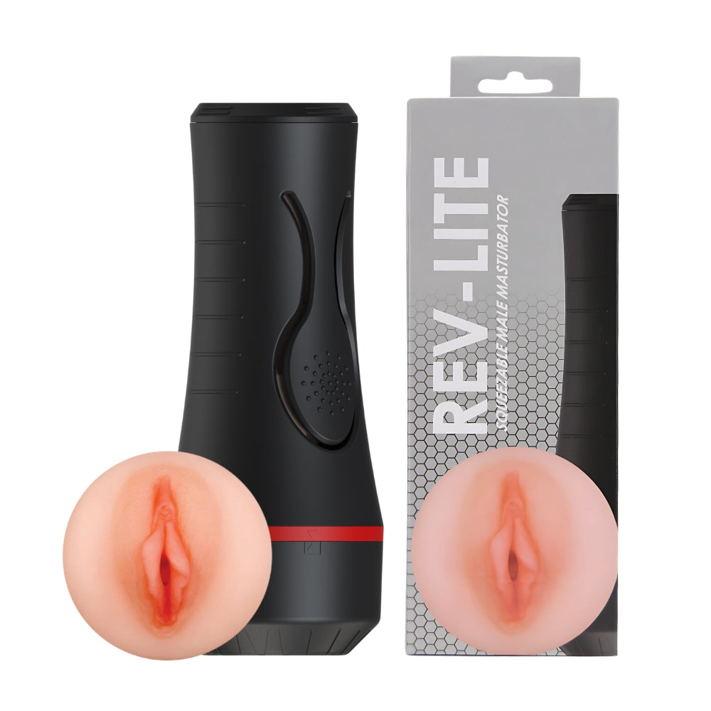 Rev-Lite Squeezable Male Masturbator