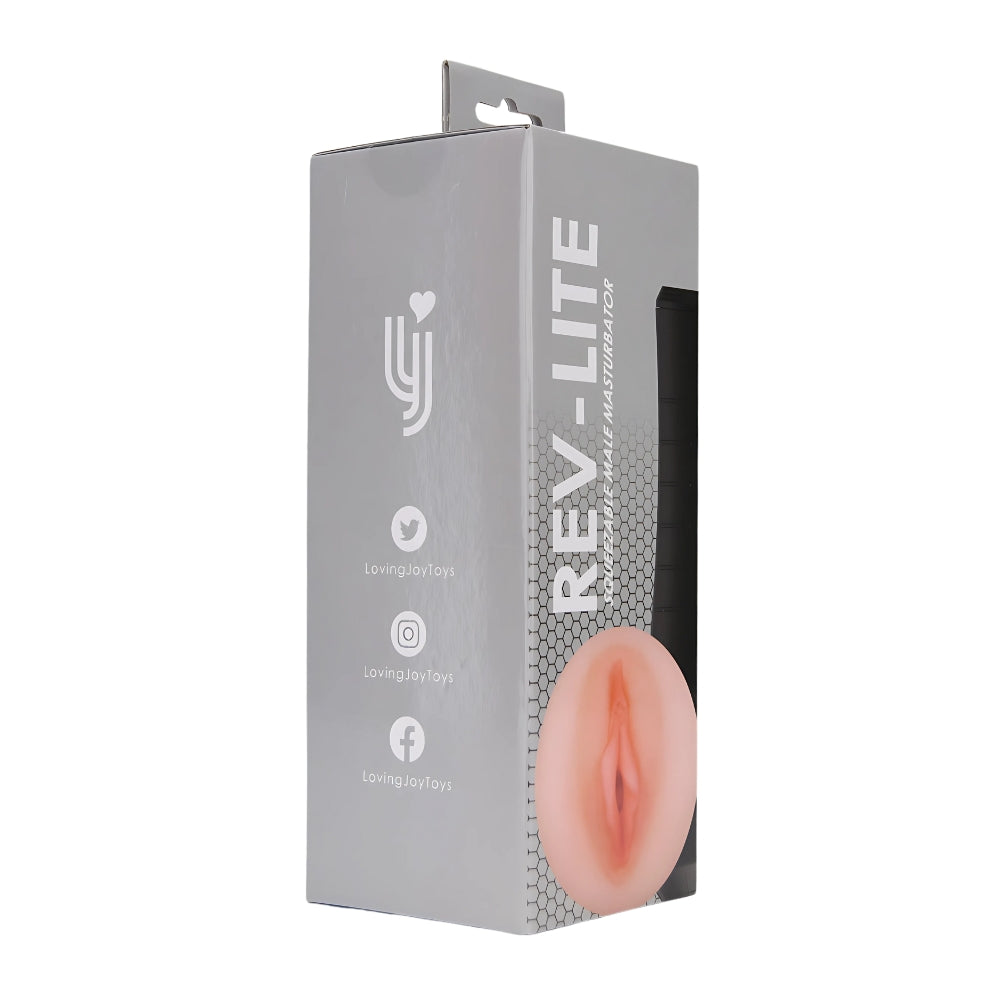 Rev-Lite Squeezable Male Masturbator – product image 8
