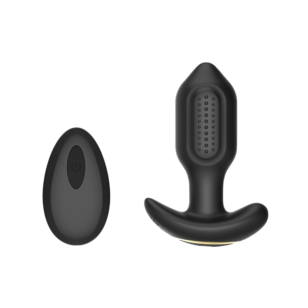 Toosh Remote Controlled Silicone Vibrating Butt Plug Secondary image
