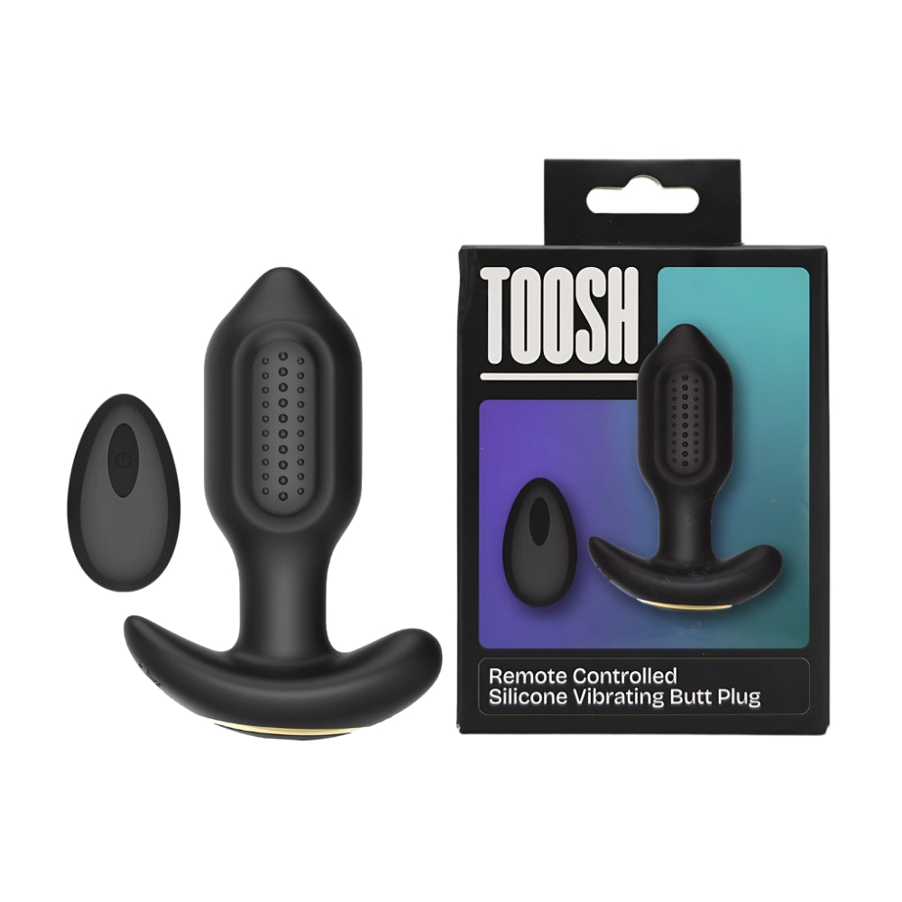 Toosh Remote Controlled Silicone Vibrating Butt Plug Main image