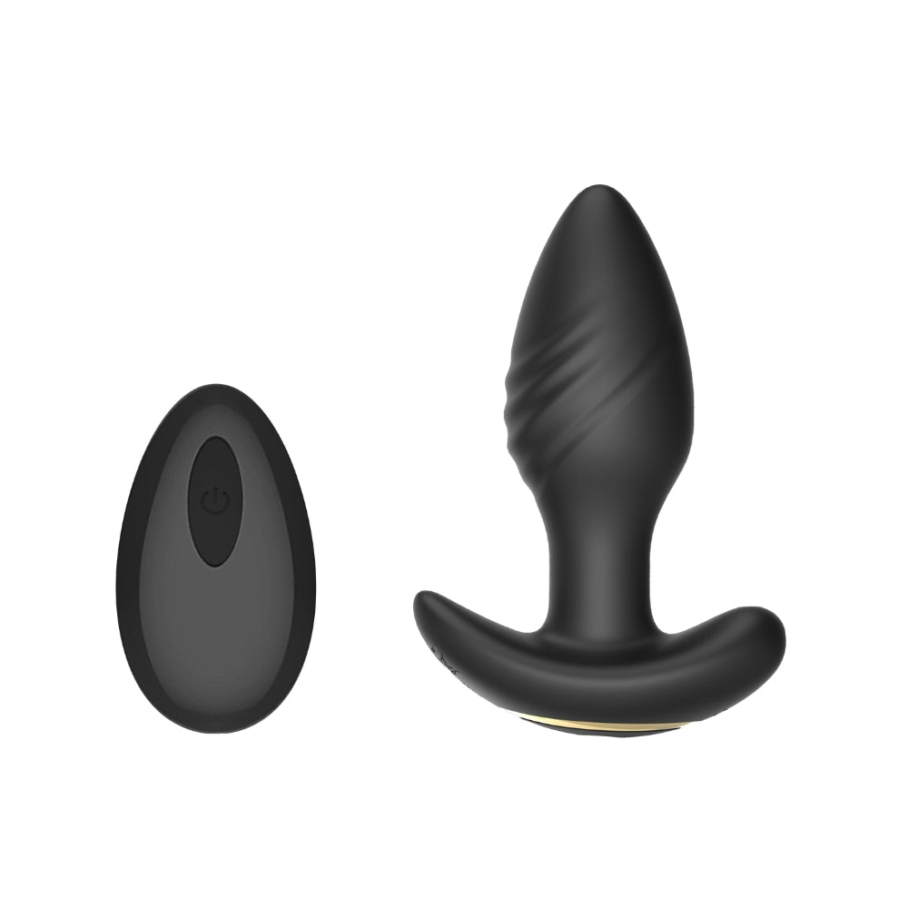 Toosh Remote Controlled Silicone Rotating & Vibrating Butt Plug Secondary image