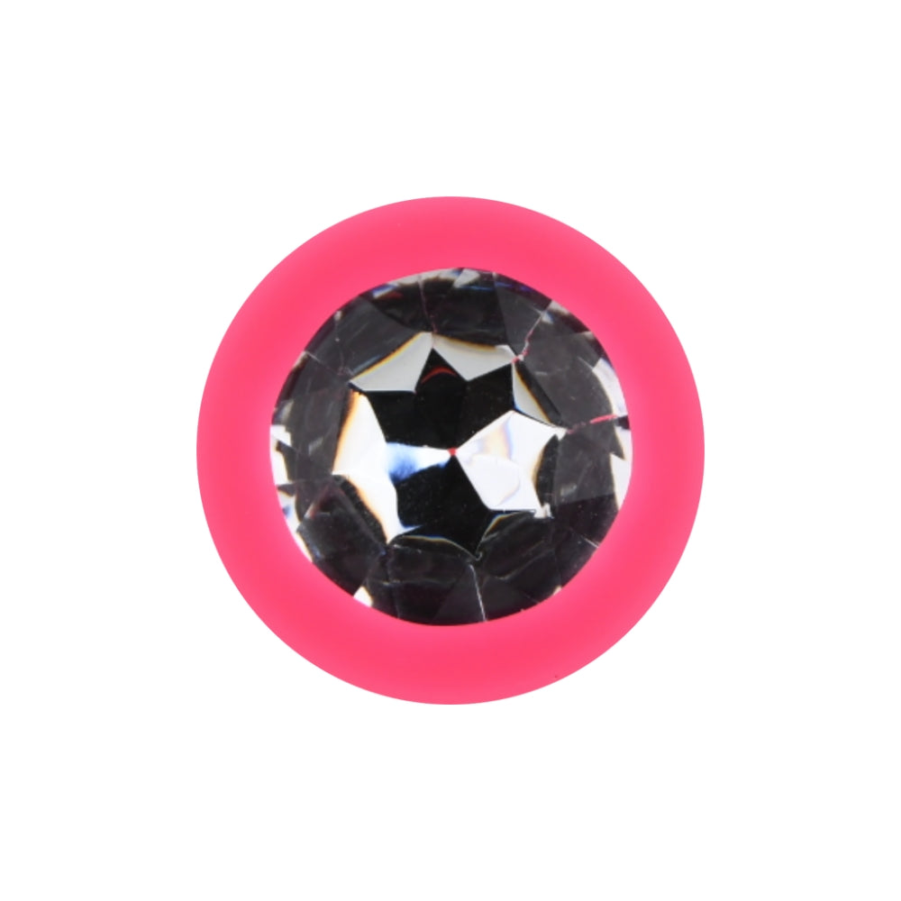 Toosh Pink Silicone Butt Plug Small