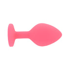 Toosh Pink Silicone Butt Plug Medium