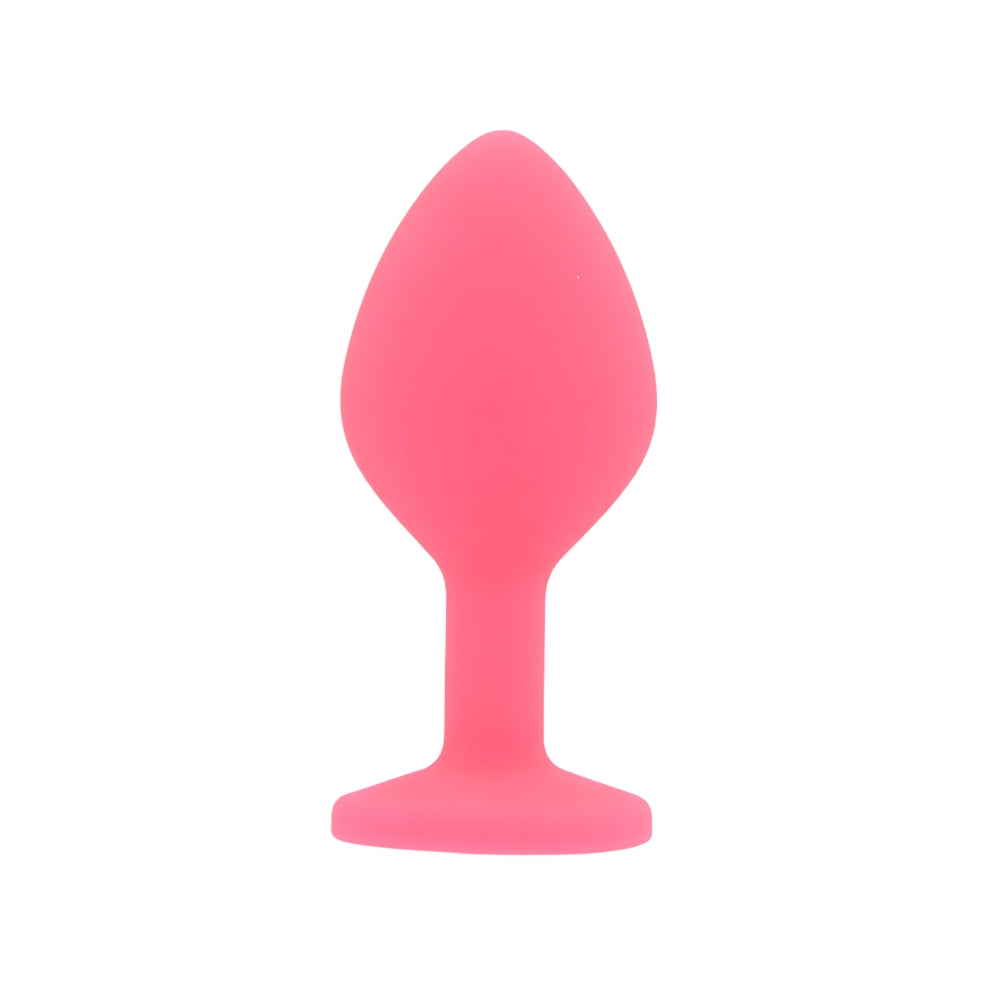 Toosh Pink Silicone Butt Plug Medium Secondary image