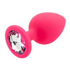 Toosh Pink Silicone Butt Plug Large