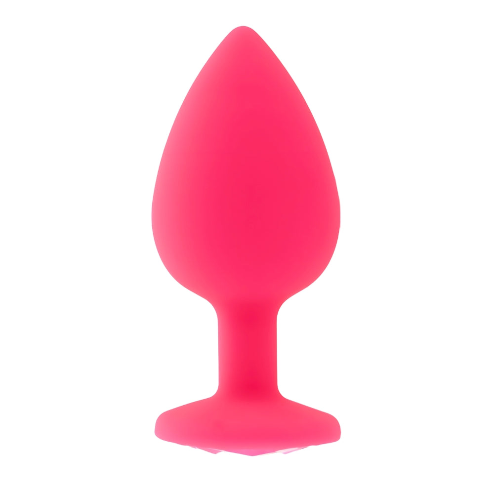 Toosh Pink Silicone Butt Plug Large Secondary image