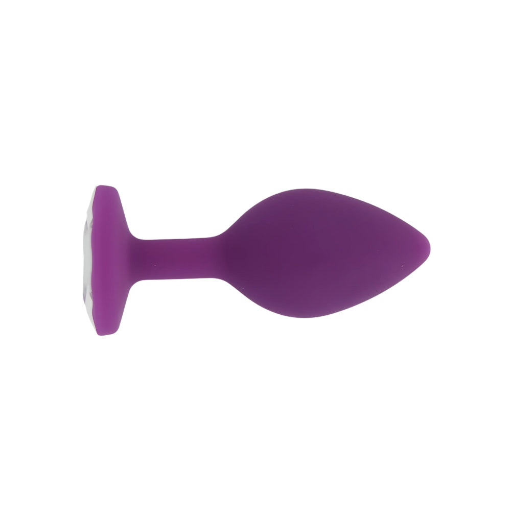Toosh Purple Silicone Butt Plug Small