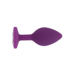 Toosh Purple Silicone Butt Plug Small