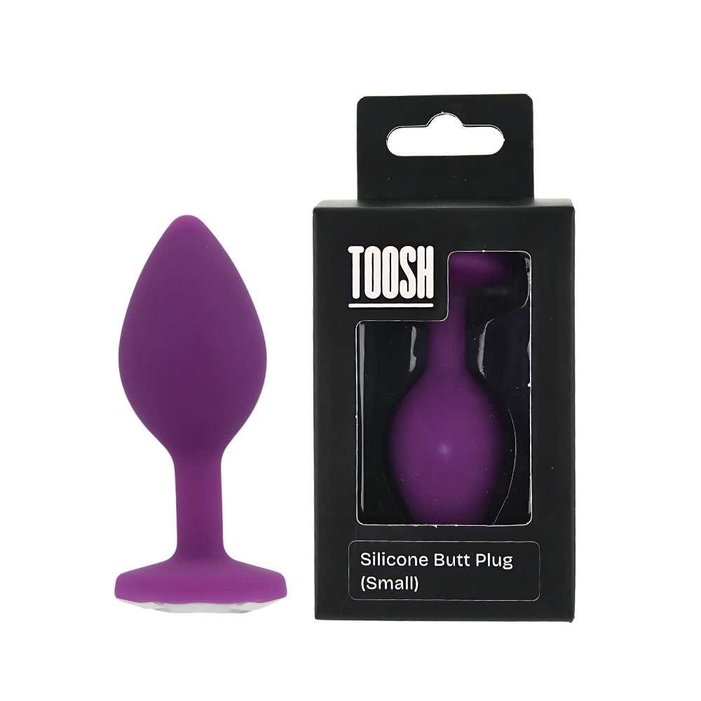 Toosh Purple Silicone Butt Plug Small Main image