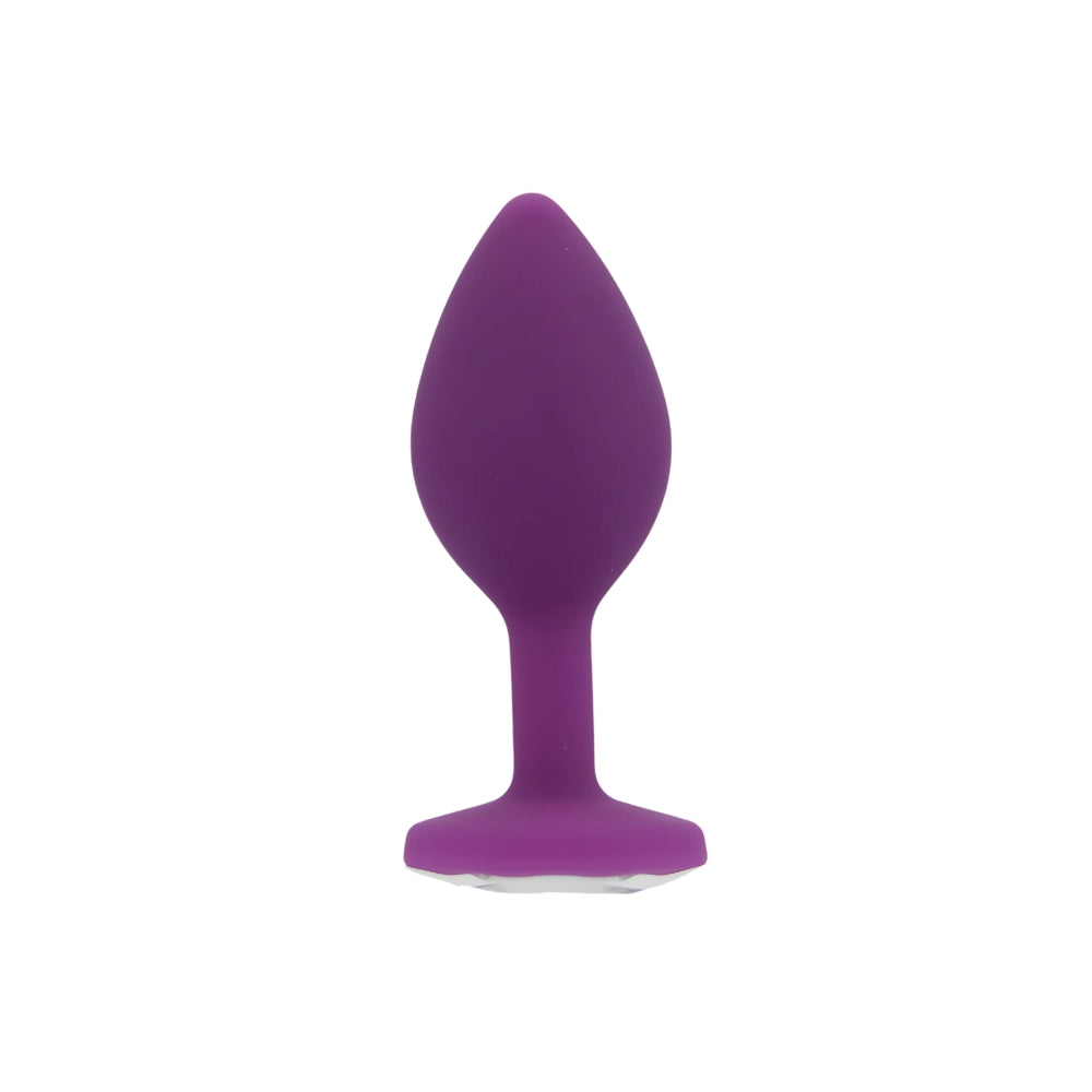 Toosh Purple Silicone Butt Plug Small Secondary image