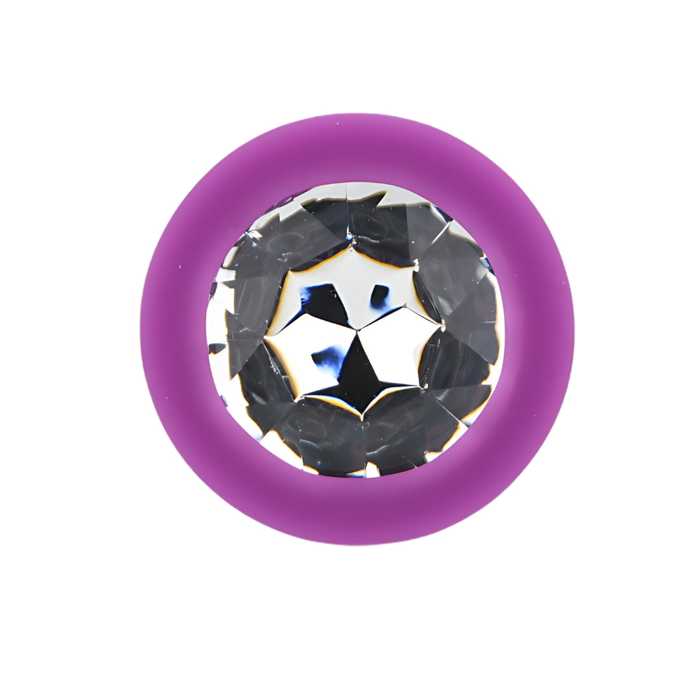 Toosh Purple Silicone Butt Plug Medium