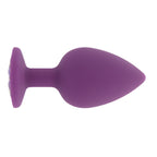 Toosh Purple Silicone Butt Plug Large